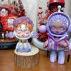 SKULLPANDA SP Fantasy Purple Figure Exclusive Art Toys Collection Cute Doll Surprise Bag Big Size Anime Figurine Gift 240226