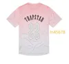 Trapstar London Herren Streetwear T-Shirt Free Hip Hop Pink Kurzarm Übergroßes Jersey 2024