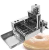 Máquina de rosquinha comercial 2kw, 4 fileiras, donuts, fritura elétrica, mini rosquinha, produção automática, fabricante de rosquinhas3223650