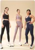 AL-077 Self-Cultivation Yoga Suit High-Intensity Exercise Suit High-Elastic Speed Dry Breathable Yoga Suit