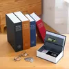 Ordbok mini bok säker säkerhet nyckel skåp pengar dold hemlig säker nyckel säker låda kontant pengar mynt lagring smyckeslås låda 240223