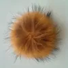 15cm raccoon fur Pom Pom ball fashion decorations accessories 50pcs set186v