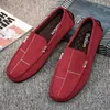 Casual Men Shoes Slip on Formal Loafers Moccasins Black Male Driving Flat Breathable Tenis Masculino Zapatillas Hombre 240223