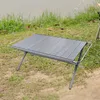 Table de camping de meubles de camp pliant pliable pliable avec sac de transport pour balcon de balcon de la fête de cuisine