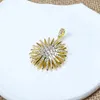 Collares Diseñador Mujeres Collar Hombres Lujo Amuleto Colgante Popular Girasol Completo Diamante Estrella Marca Retro Clásico Pareja Accesorios