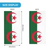 Bandanas Algeriet flagga bandana halsgaiter vindtät ansikte halsduk täcker män kvinnor algerier stolta patriotiska pekband rör Balaclava