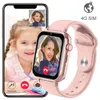 Novo 4g relógio inteligente crianças gps wifi chamada de vídeo sos cartão sim das crianças smartwatch câmera lbs monitor rastreador localização telefone watch9