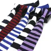 Mode män stickade band färgglada nya 6 cm smala stickade mager slips för män fest bröllop manliga halskläder slips cravat corbatas294b