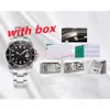 Herenhorloge Automatisch mechanisch horloge met topbeweging 41 mm Saffier Lichtgevend zakelijk polshorloge 904L roestvrijstalen band Verstelbaar Montre de Luxe met doos