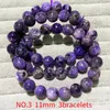 Lösa ädelstenar 2-3bracelets Akac semi ädelt naturliga charoite armband pärlor