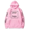 Custom Hoodies DIY Image Print Clothing Customized Sport Casual Sweatshirt Hoodie Pullover Size XS-4XL 240220