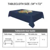 Table Cloth Rectangular Tablecloth Fit 40"-44" Elastic Edge Coat Of Arms France Covers