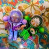 SKULLPANDA SP Fantasy Purple Figure Exclusive Art Toys Collection Cute Doll Surprise Bag Big Size Anime Figurine Gift 240226