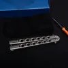 Theone BM42 Balisong Trainer Нож со свободным ходом, лезвие 440c для BM40 BM41 BM43 BM46 BM47 BM49 EDC Tools