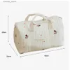 Luiertassen Groot Moederschapspakket Luiertassen voor mama Kinderwagen Luierorganisator Draagbare Boston Bagage Reizen Veranderende Messenger Bags L240307