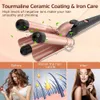 5 in 1 Hair Waver Curling Iron3 Barrel Crimper with Fast Heating Up 04125 Inch Wand Curler for All Types 240226