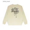 Uzun Sweatshirt Ter Kış Amirler Terim Stok Hoodie Chaochao Marka Angel Sketch Baskı Kılıf Mektubu Saf Pamuklu Erkekler Tişört 92HS