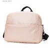 Sacos de fraldas soboba 2024 ic saco de fraldas à prova dwaterproof água grande capacidade mamãe mochila sólida rosa fralda mochila para travellingl240305