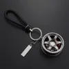 Car Keychain Aluminum Alloy Rim Model RAYS TE37 Wheel Keyring For Auto Accessories Moto Key Ring For Keys Key Chains Trinket238q