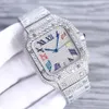 Diamond Watch Men Designer Watch Automatic Machinery 40mm Sapphire Business Women Watch High End rostfritt stål Diamond Luxury Belt Montre de Luxe