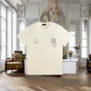 European Station Spring Summer New High-end Fashion Brand Before After Small Men's Shoes Letter Casual Short-sleeved T-shirt Men and Women the Same