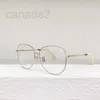 Sonnenbrillen-Designer 23 New D Tiktok Persönlichkeit japanische und koreanische Brille Vielseitige schlichte optische OA1U 6QH6