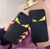 Modemerk beschermende mobiele telefoon hoesjes Zachte TPU Cover Designer Luxe Leer Duivel ogen Compatibel met iPhone 1212pro 11 Pro72967155