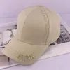 Ball Caps Baseball Cap Korean-Style Spring Summer All-Match Letters Peaked 3-Dimensional Embroidery Sun Shade Outing Hat Tide