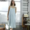 Dress high quality summer Woman camisole Dress Casual Satin Sexy Camis Female Home Beach Dresses oneck camis sexy dress