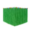 Neue Hawaiian Tisch Gras Rock Hibiskus String Bunte Blume Für Hula Party Dekoration Sommer Aloha Luau Thema Geburtstag Dekor