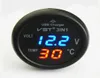 Universal Cigarette Lighter Car USB Port Mobiltelefonladdare Digital LED Display Voltmeter Thermometer Auto Gauge 3 In 1 12 V 24 VO2052948