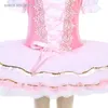 Stage Wear Stretch Red Velvet Bodice With White Pleated Tulle Tutu Skirt Children And Adult Pre-Professional Ballet Danceutus BLL451