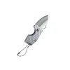 Mini Compact Folding Aluminium Alloy Eming Craft EDC Creative Small Q Sharp Gift Fruit Knife 636