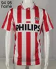 1994 1995 IJER DE DILDE Retro voetbalshirts voor heren Eindhoven BRINK KOLKKA Home Red Away Zwart voetbalshirt STINGA FUCHS korte mouw