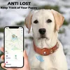 Airtag avtagbar lokalisering av husdjurskrage Antilost Dog Tracker Skydd Case Outdoors Walking Supplies 240226