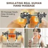 5D Kneten Shiatsu Massage Schal Hals Chiropraktik Massagegerät für Schulter Schmerzlinderung Heizung Nacken Massageador Massagem
