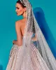 Dress Shiny Wedding Crystal Beading Pink Sweetheart Off the Shoulder Ball Gown Bride Dresses with Bow Vestidos De Novia Es Es es