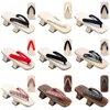 نساء مصممة الرجال Slippers Sandals Sliders Sliders Black White Pink Gray Gai Mens Womens Clipper Sandal Indoor Slide4165