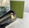 10A Marmont Wallets Holders Top Quality Designer Bag Leather Wallet OPHIDIA Continental Zip Holder Business Cardholder Coin Purse Key Pouch Passport Cover Short