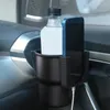 Bouteilles d'eau multifonctions, sortie d'air pour voiture, porte-gobelet pour boissons automatique, support de téléphone Stable, facile à installer, accessoires Anti-chute