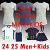 Camisas de futebol 2024 Euro Inglaterra Futebol Jersey Sterling Grealish Mount Foden Homens Kit Kit Fãs Jogador Versão S-4XLH2435