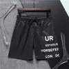 Short de créateur pour hommes couleur rayée à carreaux noir et blanc style de luxe européen et américain marque de couture pur coton anti-rides respirant plage à séchage rapide 3XL