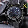 Top AAA Brecieling Mens Watch Designer Navitimer Chronograph Chronogle Kwarc Ruch Avenger Hurricane zegarek Płótno pasek Sapphire Wodoodporna konstrukcja 1884