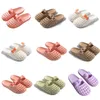 Zomer nieuwe product slippers ontwerper voor dames schoenen groen wit roze oranje baotou vlakke bodem boog slipper sandalen mode-017 dames platte dia's gai outdoor schoenen