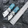 Mini Opvouwbare Pocket Camping EDC Mes Box Opener 440C Stalen Mes 420 Staal en Hars Handgrepen Survival zelfverdediging gereedschap