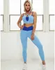 Trainingspakken voor dames Cloud Hide Fitness Yogaset Gymsportset Sexy damessportkleding Booty Yogabroeken Legging BH-top Sportkleding J240305