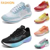 New running shoes mens woman yellow orange peach blue purple black red olive cream trainers sneakers fashion GAI