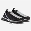 Scarpe casual Novità per il 2024 Sorrento Sock Sneakers Uomo con strass Cristalli Slip-on Calzini elasticizzati Mesh Nero Bianco Rosso Glitter Runner Scarpe da ginnastica