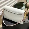 Sacs de bandoulière Tabby Tabby Sac à main sac à main réel sac à bandoulière en cuir miroir de qualité carrée carrée de mode carrée