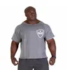 fashion brand cotton t shirts tops men gyms Fitness shirt mens weightlifting Bodybuilding workout gym vest fitness men tee 240228